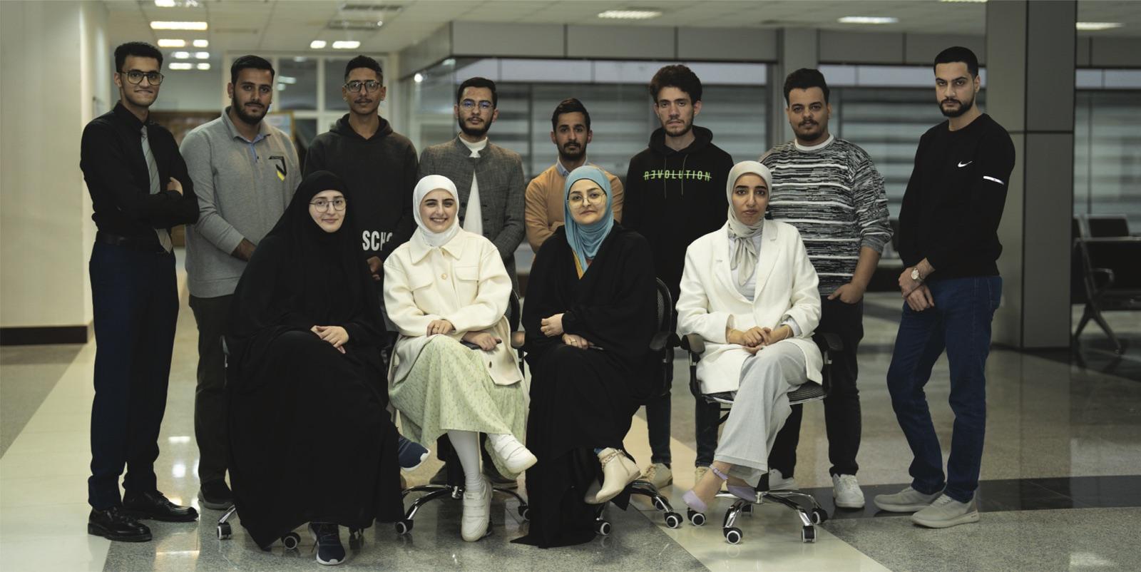 The cohort together during the bootcamp